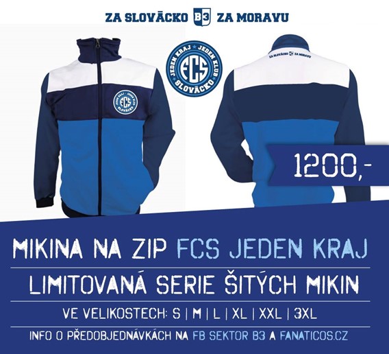 Limitovan edice mikin FCS JEDEN KRAJ - JEDEN KLUB