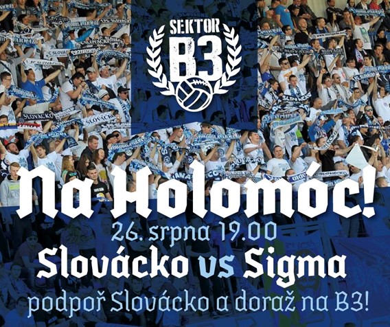 Hur na Holomc! V sobotu zas na B3!