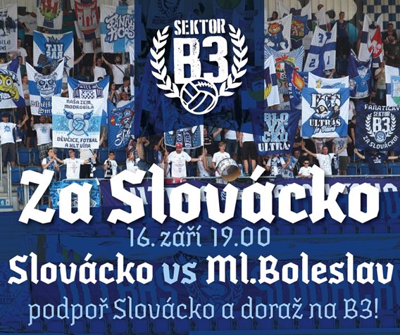 V sobotu společně za Slovácko proti Bolce!