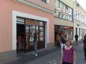 Trafika v prostřední ulici